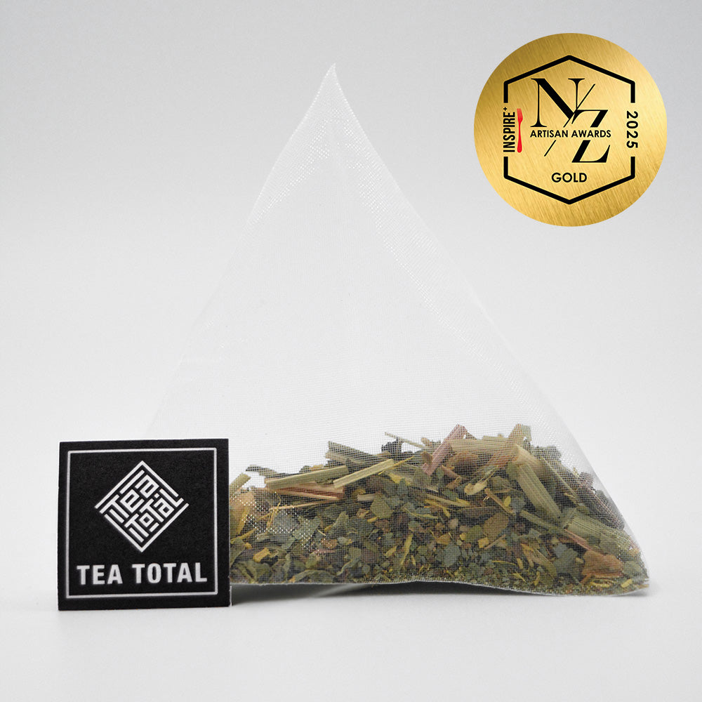 Ginger Kawakawa Spice Pyramid Tea Bag