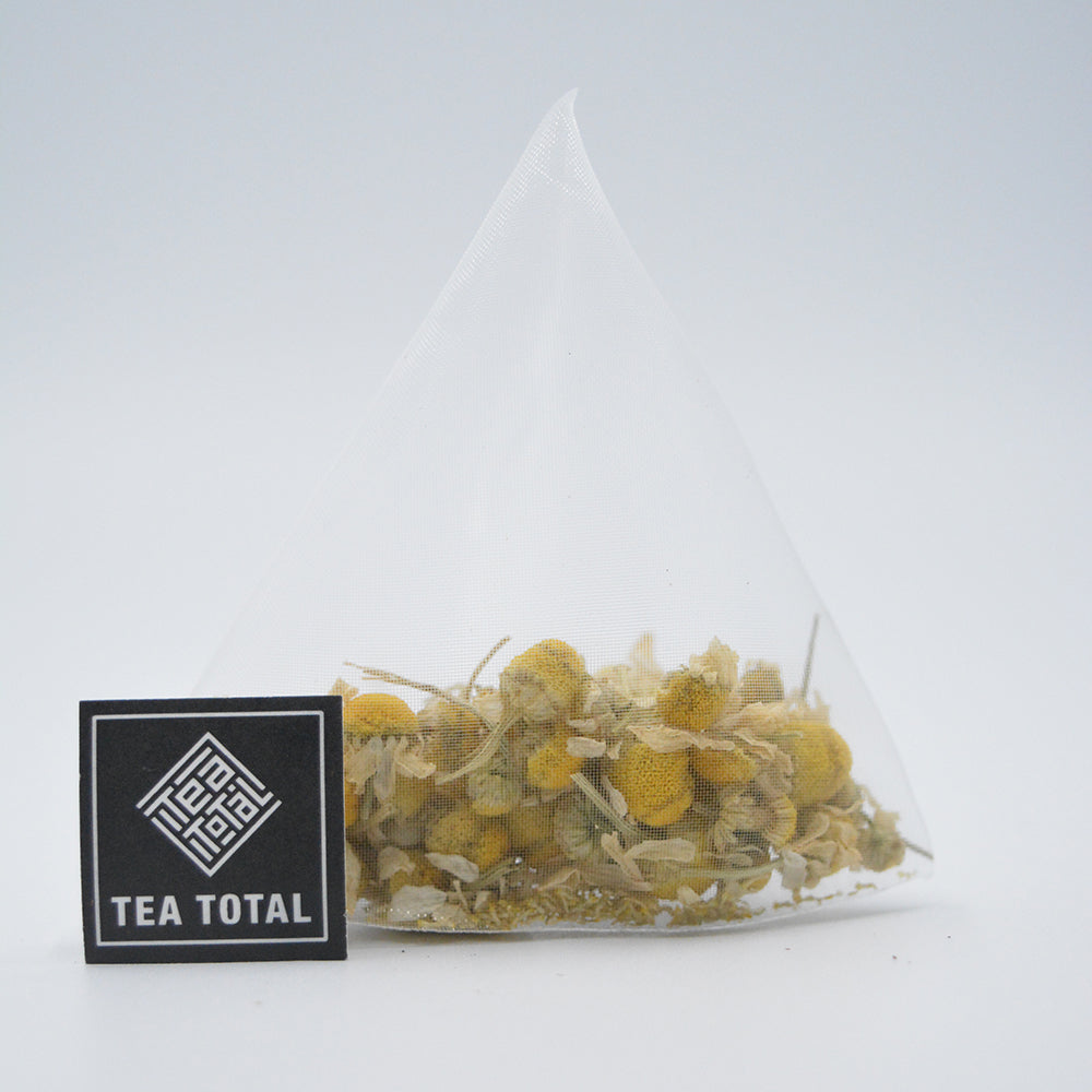 Pure Organic Chamomile Flowers Pyramid Tea Bag